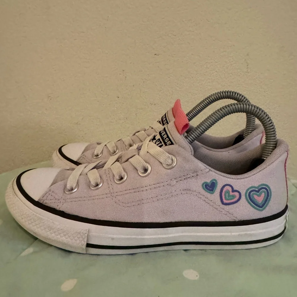 Converse Light Purple and Pink Sneakers Kids size 2